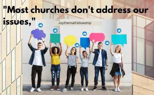 Most churches don't address our issues (thumb)